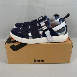 Stio Cut Bank Shoes Mens 11 Maritime Blue Water Sandals Hiking Fishing New NIB